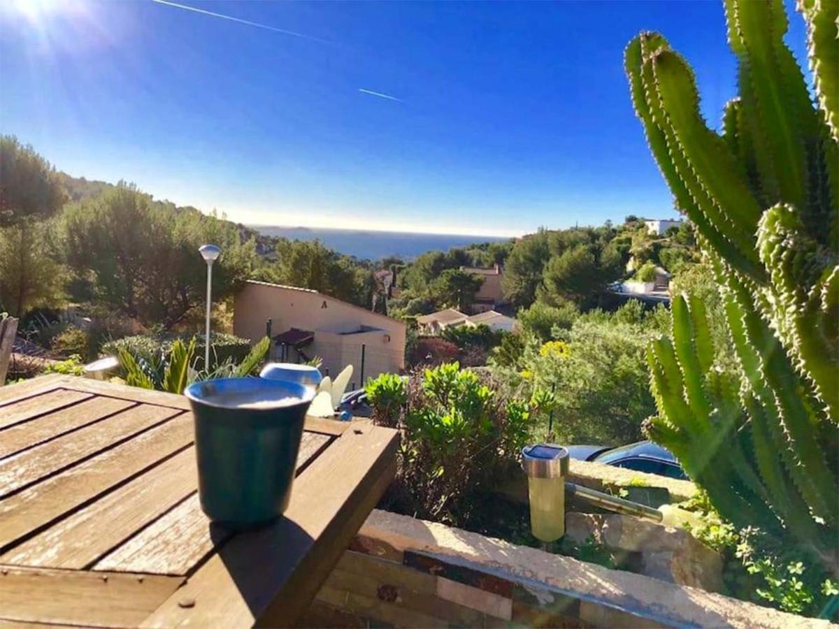 Vuemer Bandol - Grande Terrasse De 45M2 Vue Mer Piscine Parking Kültér fotó
